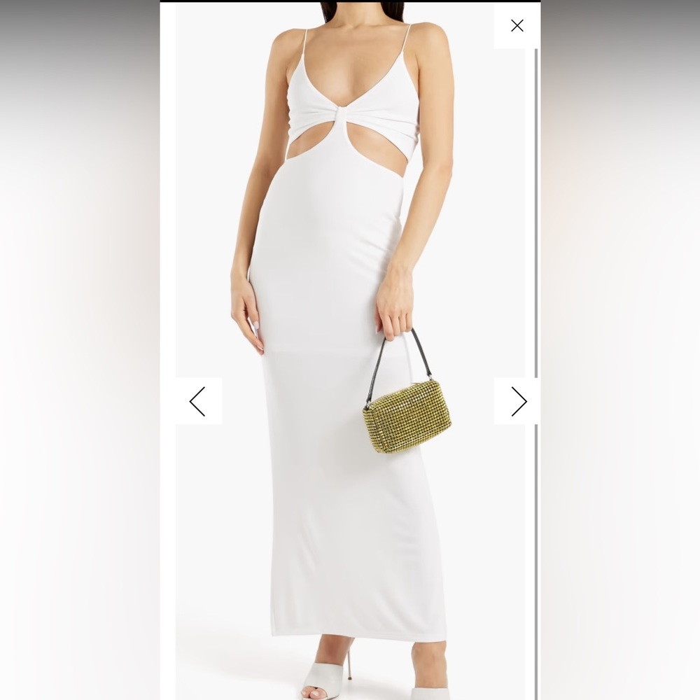 COPY - ALICE + OLIVIA
Havana cutout stretch-jersey maxi dress